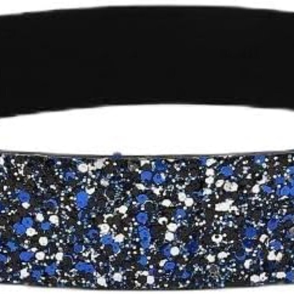 Women's Rhinestone Elastic Waist Belt Shiny Party Classic Formal Accessory